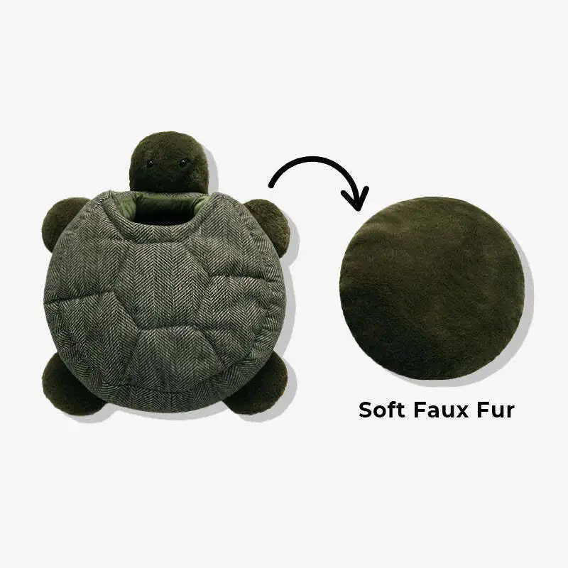 Turtle Wrapped-around Cat Sleeping Bag Bed  1