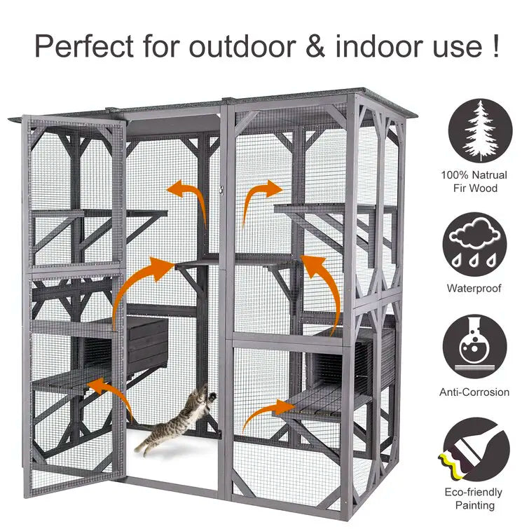 Mcdougall Outdoor Cat Playpen 1