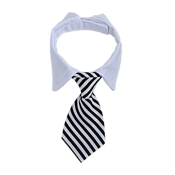 Striped Adjustable Bow Tie For Cats And Dogs